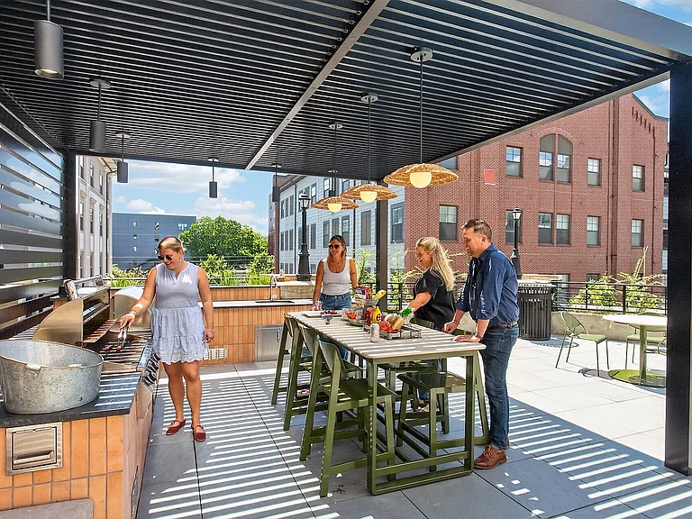 Outdoor Terrace Grill