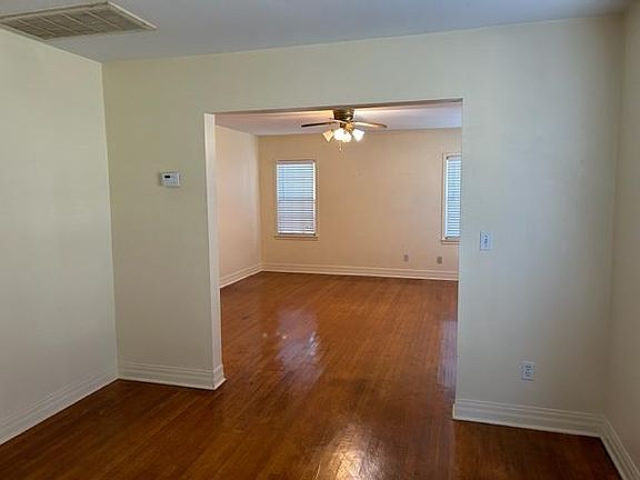dining room looking on to the living room.