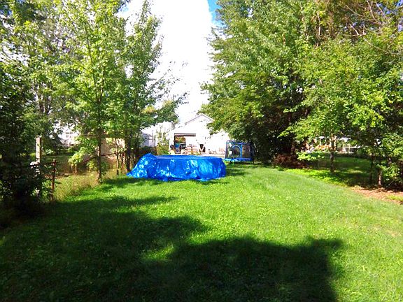 Double lot backyard
