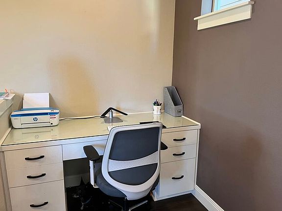 Built in office space off of the kitchen. Located on 2nd floor.
