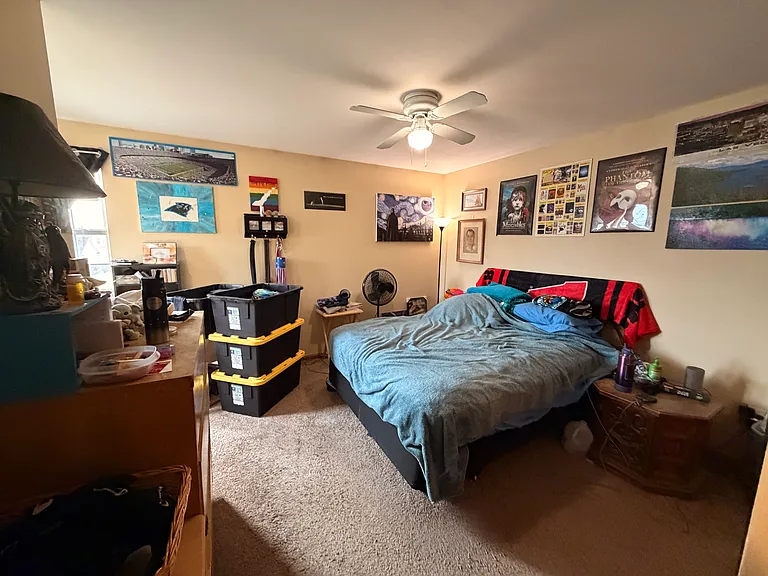 Oversized bedroom #2 on the second floor