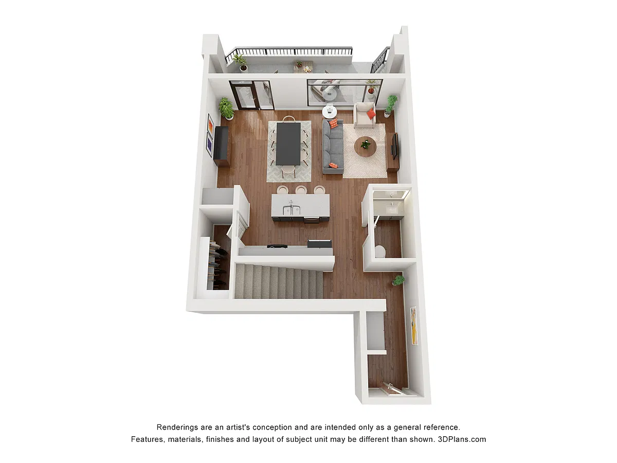 Floor plan Buca