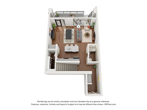 Floor plan Buca