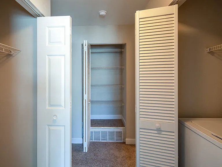 Plenty of storage space