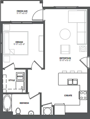 Floor plan A1