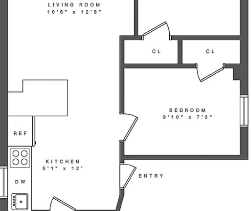 2nd image of 110 8th Ave APT 4R