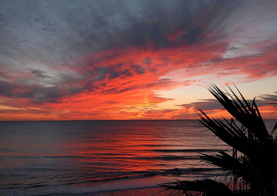 Sunset From The Balcony