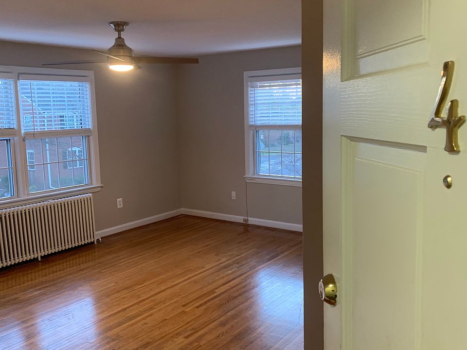 Entry to top floor apartment