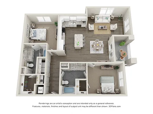 Floor plan B2