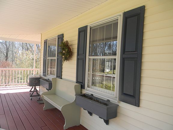 Wraparound front porch