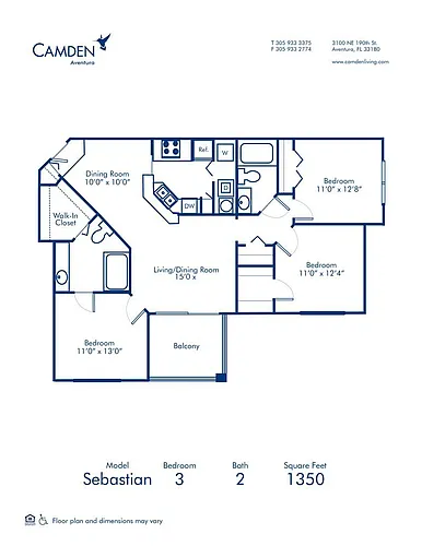 Floor plan Sebastian