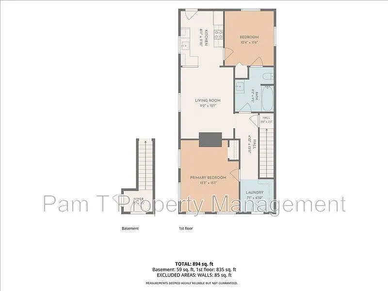 2 bed, 1.0 bath, $1,495 — Photo 3