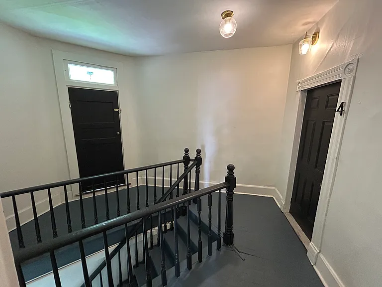 Upstairs foyer, only two apartments are upstairs