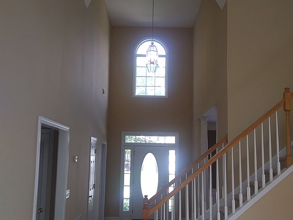 Two story foyer