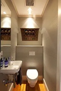 1st floor powder room