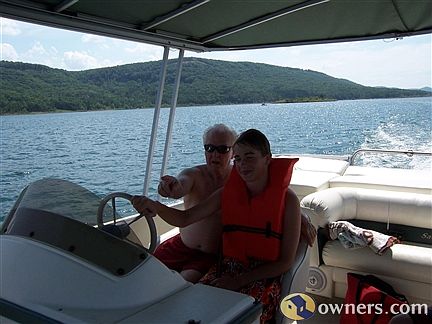 View of 144,000 acre clear Greers Ferry Lak