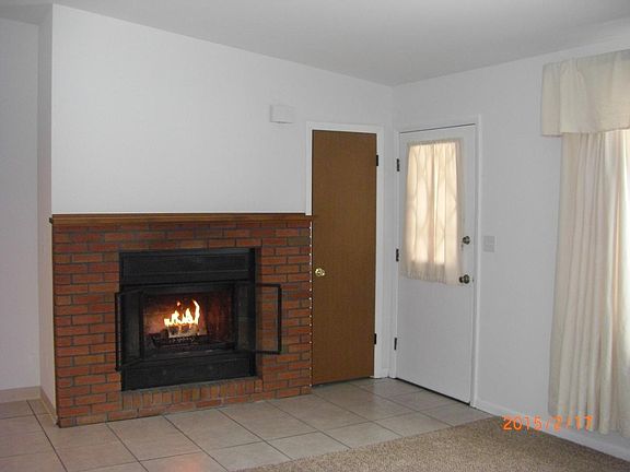 Working fireplace