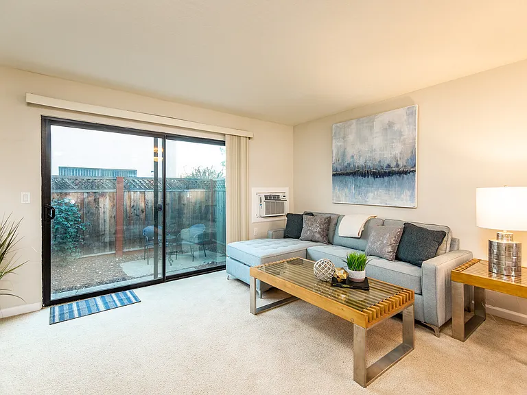 2 Bed / 1.5 Bath - Staged Living Room