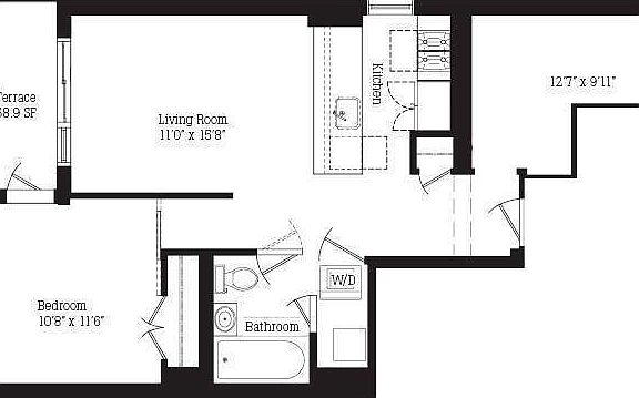 2nd image of 117 E 102nd St #5BB