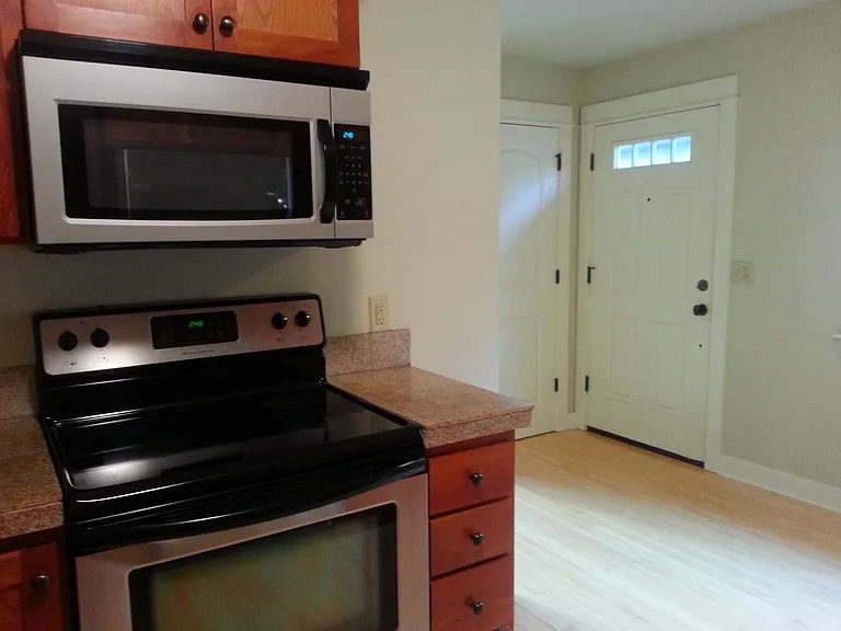The kitchen.