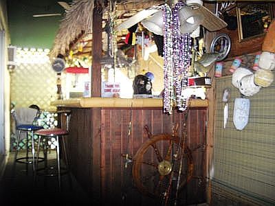 Tiki Bar on Back Porch