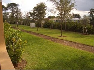 Back off Patio