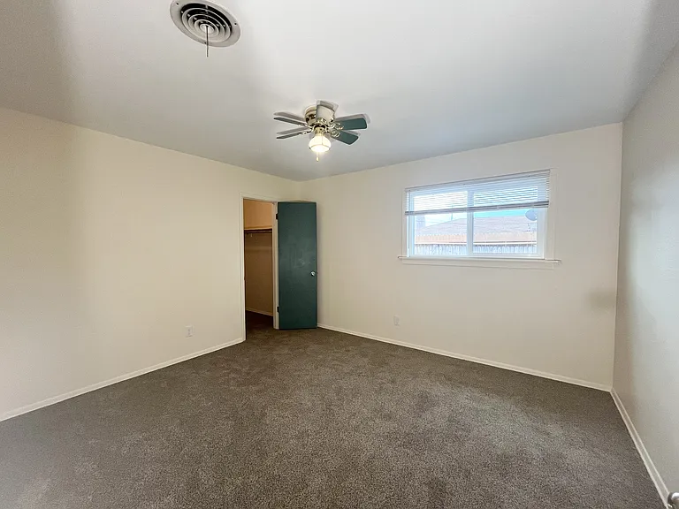 2nd Bedroom, Large Closet, New Carpet