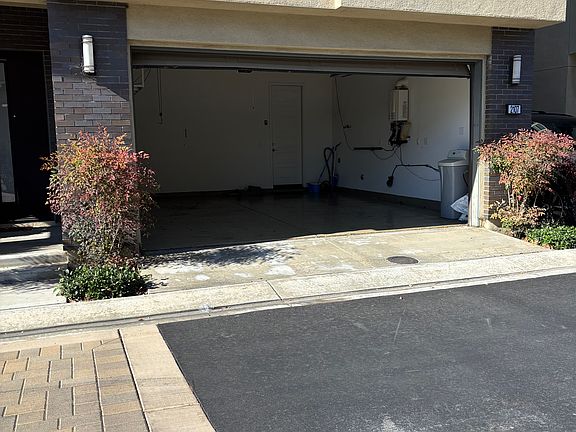 Garage view from Driveway