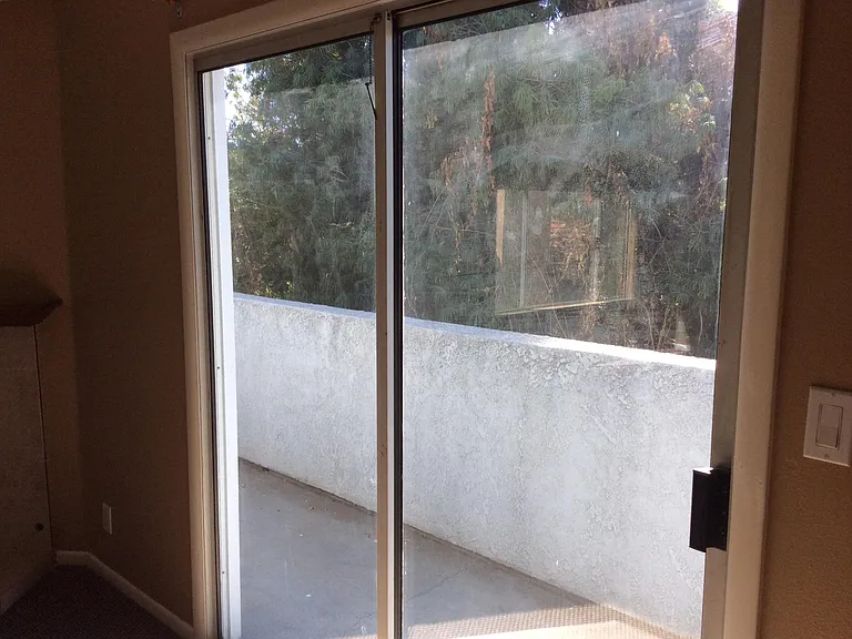 Master bedroom deck