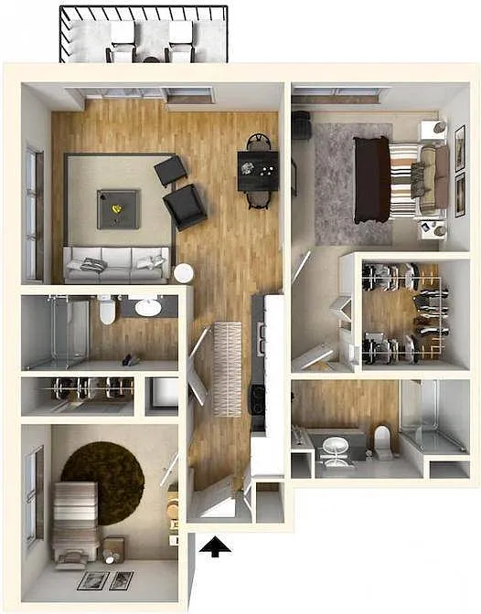 Floor plan Water