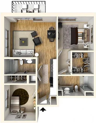 Floor plan Water