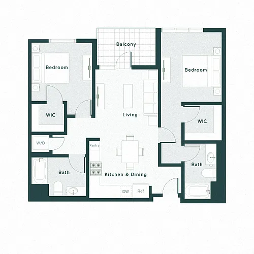 Floor plan B1