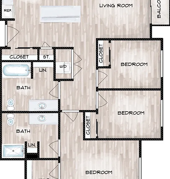 C1 Floorplan Diagram