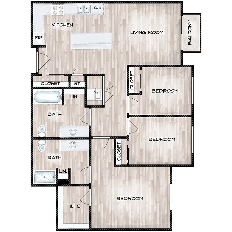 Floor plan C1