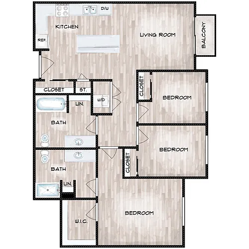 Floor plan C1