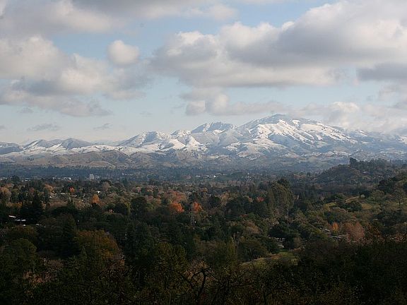 Snow (!) Day on Mt. Diablo 