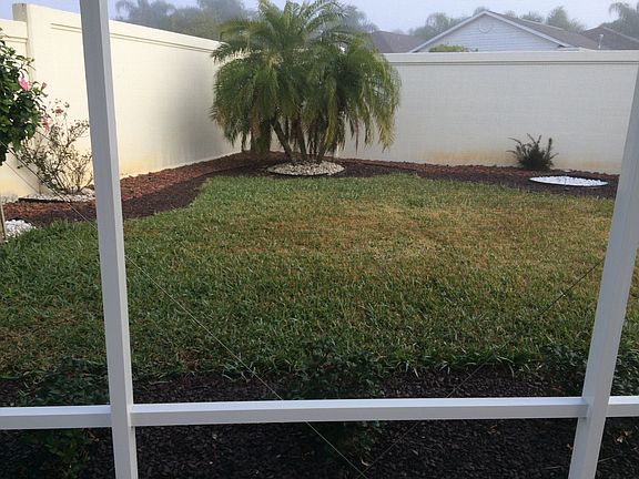 huge garden backyard