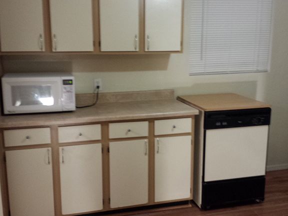 vintage dishwasher and plenty of cabinet space
