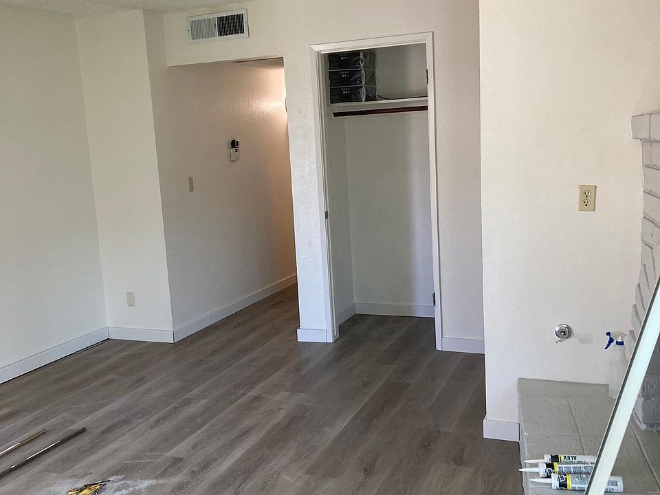 Huge living room and coat closet