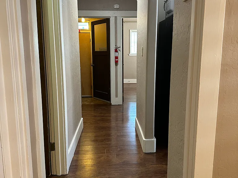 Hall looking toward the bedroom