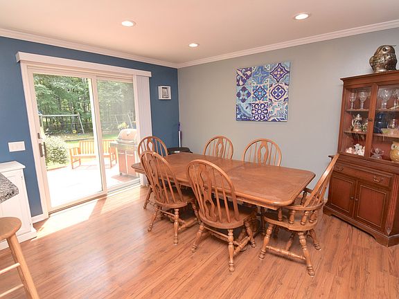 Large eat-in kitchen area. Notice how much space this area has.