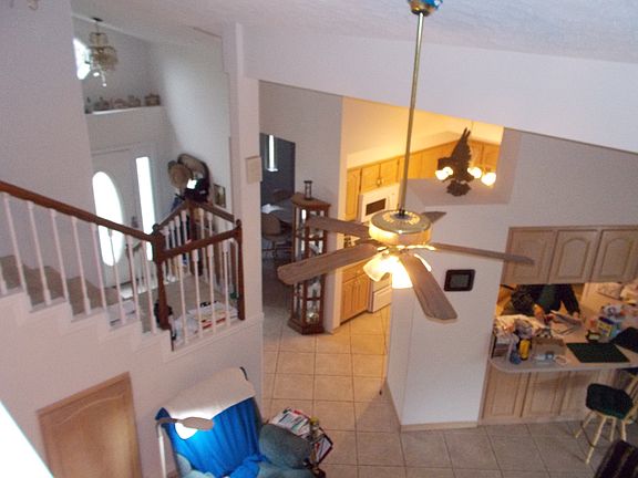 High ceilings, open plan