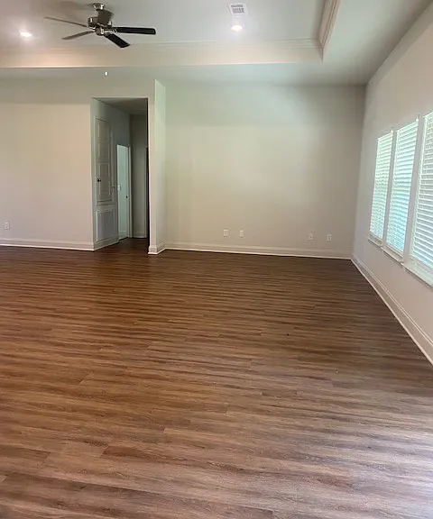 Family Room with 3 Windows