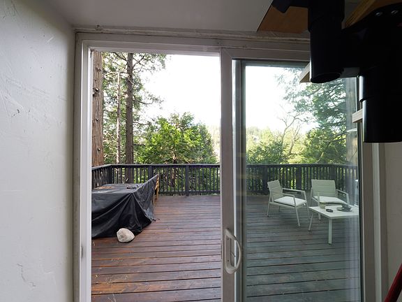 Main floor deck off back of home.