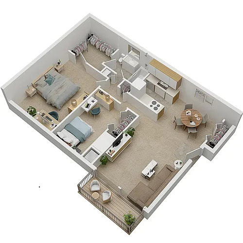 Floor plan Brimley