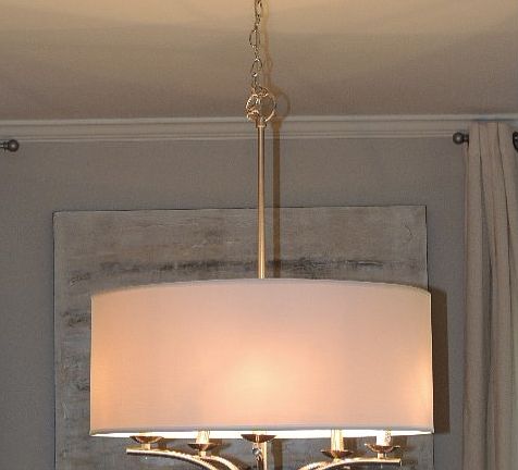 Contemporary light fixtures throughout.