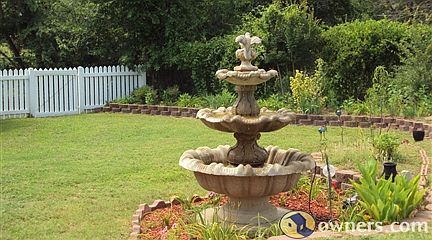 Fountain in Back Yard