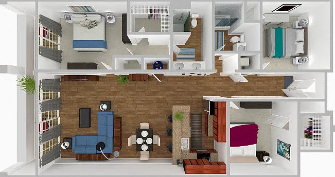 Grand View Luxury Apartments — Photo 39