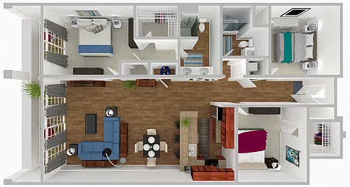 Floor plan The Conch