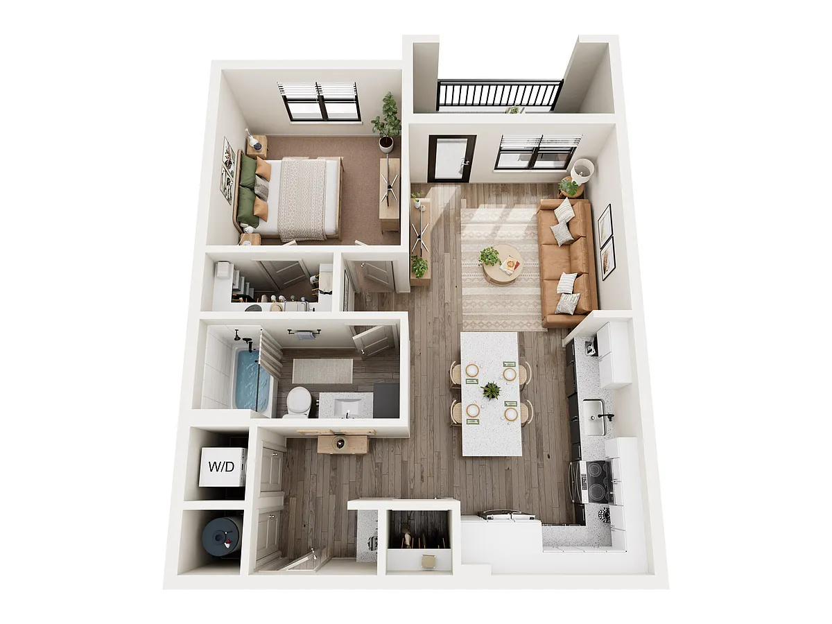 Floor plan A1